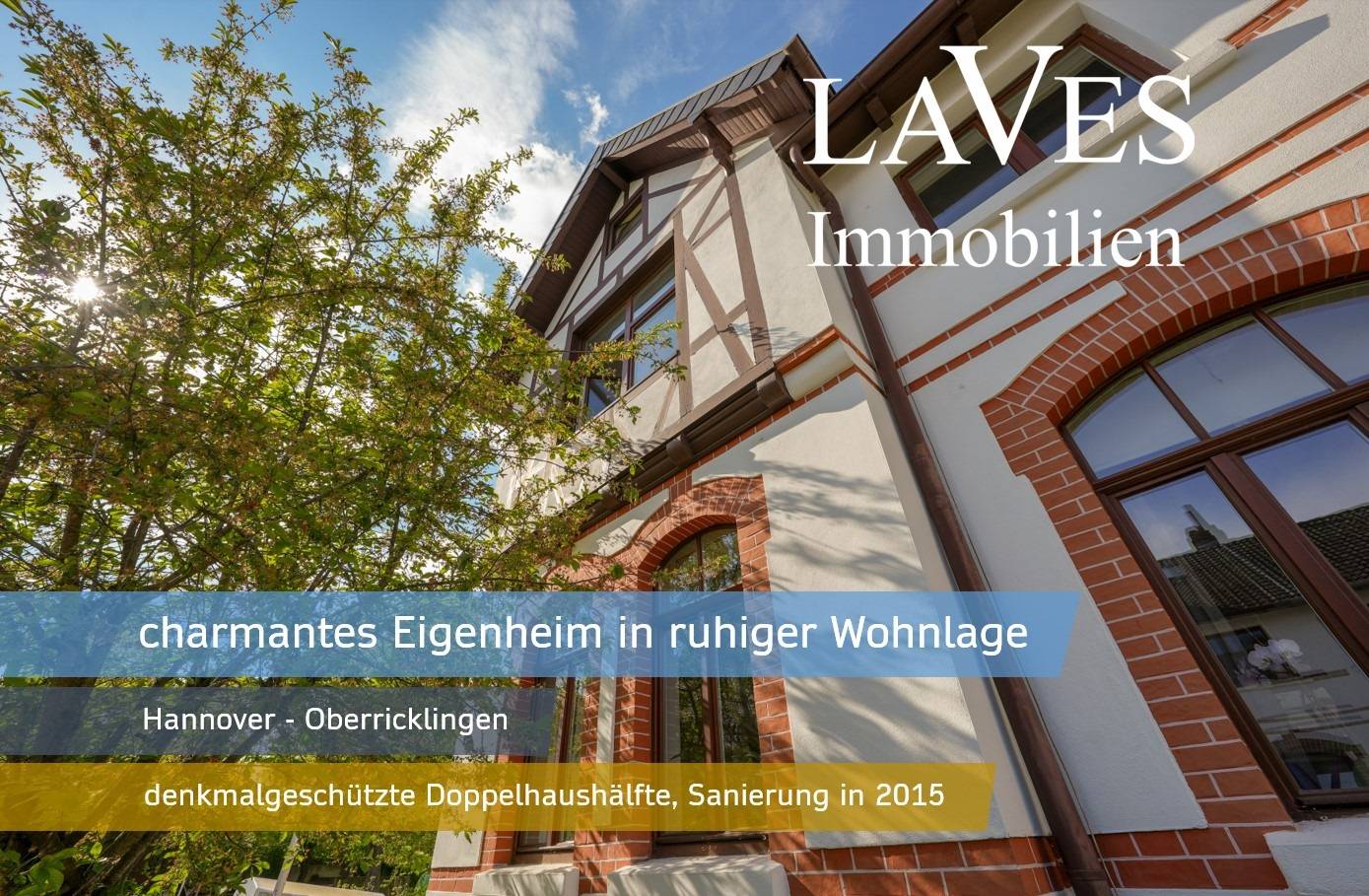 charmantes Eigenheim in Hannover - Oberricklingen